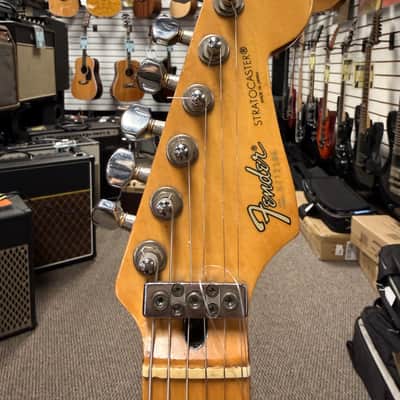 Fender Standard Stratocaster with S1 Tremolo with Maple Fretboard MIJ 1984 - 1987 - Brown Sunburst image 4