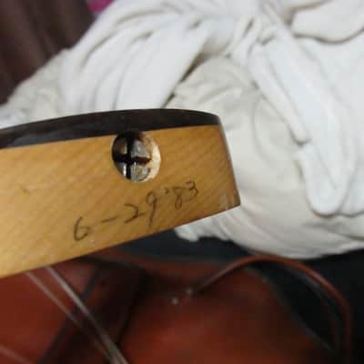 Rare Vintage Fender Japan JV JB62 Jazz Bass Vintage White w/gigbag 1982-83 image 12