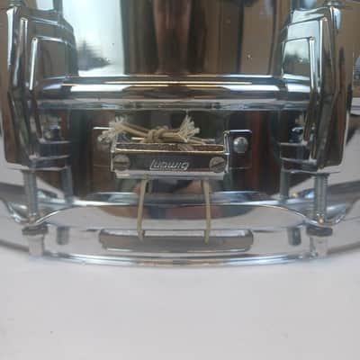 Ludwig Supraphonic 5x14"Snare Drum Vintage 1979 Blue/Olive#1846361 10Lug Chicago image 7