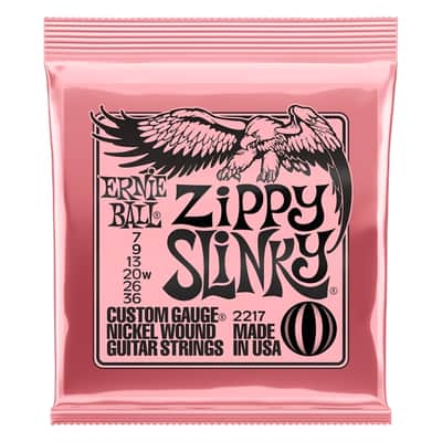 Ernie Ball 2217 Nickel Wound Zippy Slinky 7-36 image 3