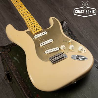 Mint Nash Guitars S-57 desert sand, light relic, hard case image 6