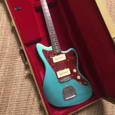 PartsMaster Jazzmaster MJT - Musicraft - Mc Nelly 2019 - Silver Green Metallic image 3