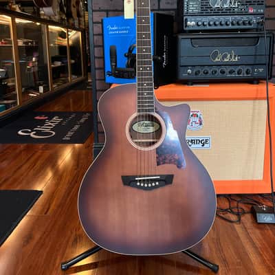 D'Angelico Premier Gramercy Grand Auditorium 2024 - Present - Caramel Burst image 2