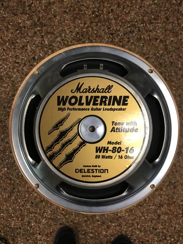 Celestion WH80-16, Silver, 12" Wolverine, Made for Marshall image 1
