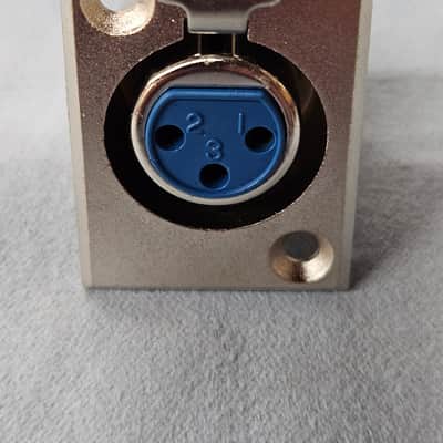 XLR female wall mount jack LOT of 9 - unbranded image 1