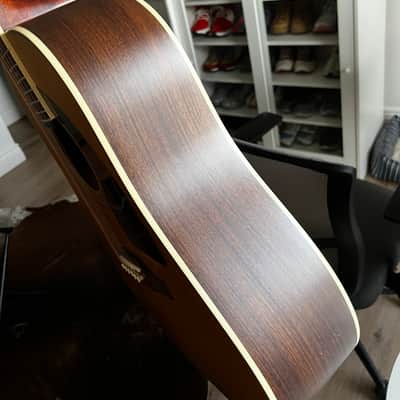 Epiphone Masterbuilt AJ-500RENS 2007 Solid Rosewood back and sides image 8