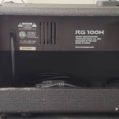 Raven RG100H 100W Amp Head and RG412 Speaker cab 2015 image 11