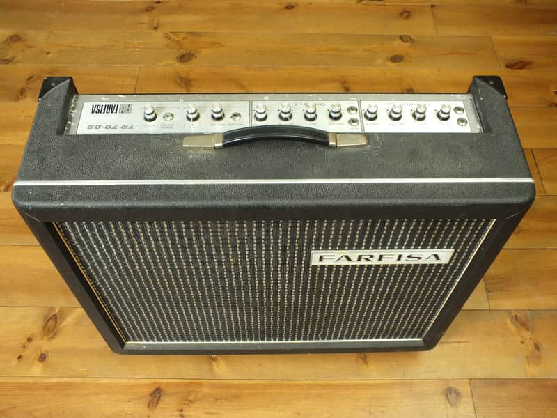 Farfisa TR 70 - OS * 2x12 Vintage Amp Made in Italy early 70s image 1
