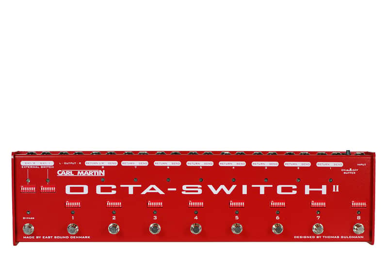 Carl Martin Octa-Switch Bypass Strip V2 image 1