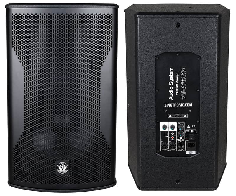 Singtronic TX-12DSP Professional 4000W Self-Power Karaoke Speaker System (Pair) - Thumbnail 5