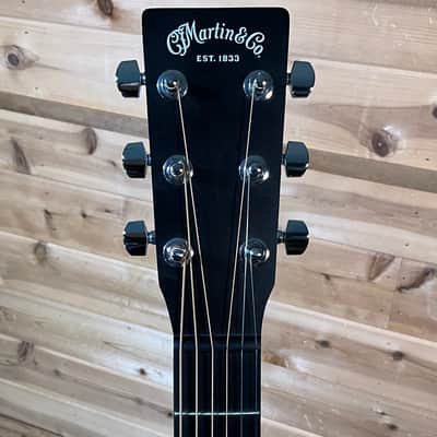 Martin DX Johnny Cash Acoustic Guitar - Jett Black image 3