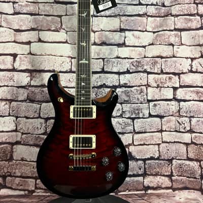 PRS McCarty 594 10-Top - Fire Red Burst NAT BACK image 1