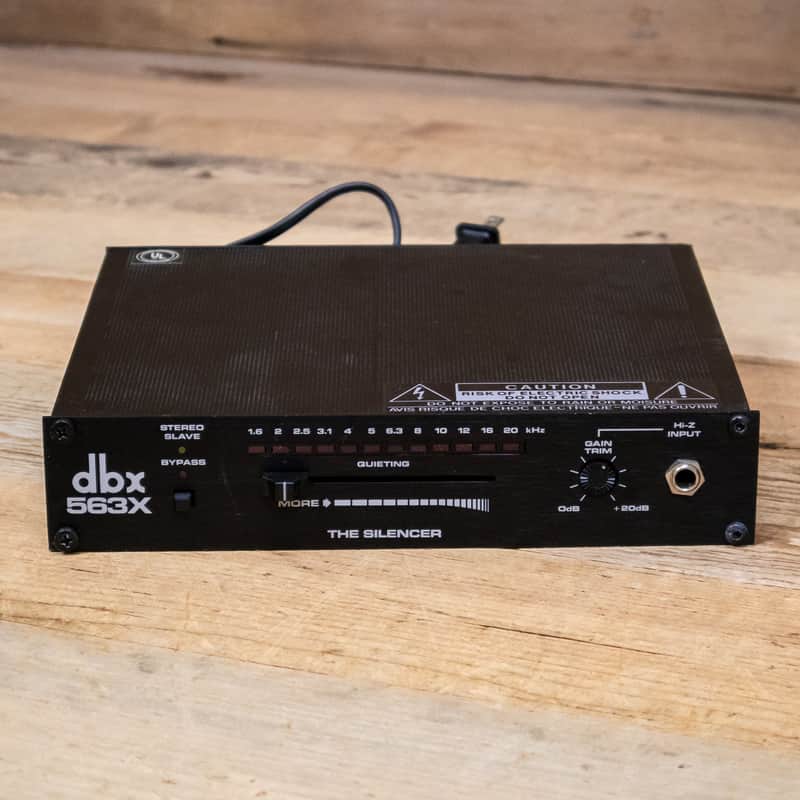 DBX 563x The Silencer Noise Reduction System 563-x Hiss Remover U284611 image 1
