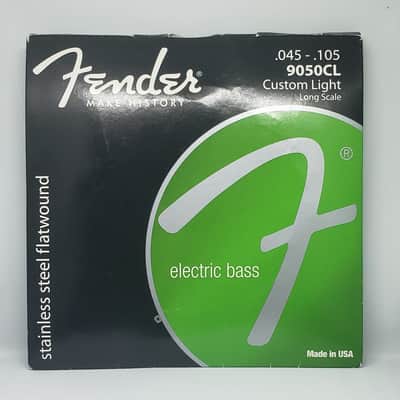 Fender Fender 9050CL Stainless Steel Flatwound Bass Strings - Standard / Long Scale image 2