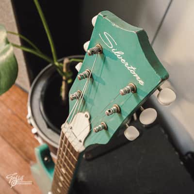 Silvertone 1413 Turquoise 1965 image 7