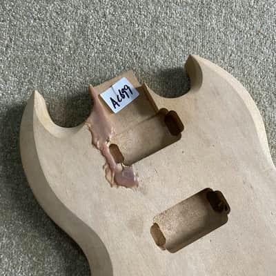 DIY Mahogany Guitar HH Body image 2
