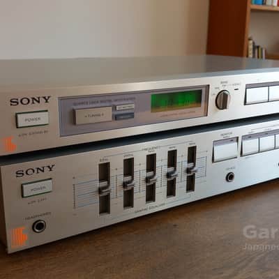 Sony TA-AX35 Stereo Integrated Amplifier & Sony FM Stereo/FM-AM Tuner ST-JX3L Made in Japan Vintage 1982 image 8