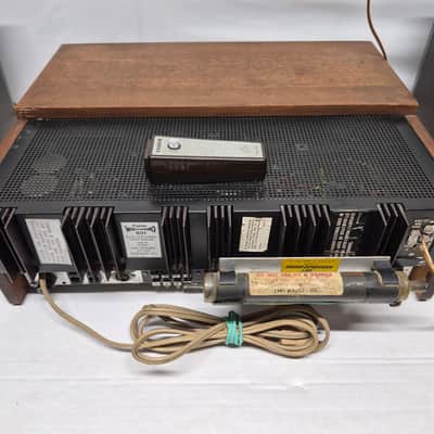 Fisher 801 Quadraphonic receiver 1972 - Oiled Walnut Veneer image 20