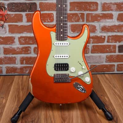 Fender Custom Shop W25 Custom Deluxe Relic HB S1 Stratocaster Candy Tangerine 2025 w/OHSC image 1