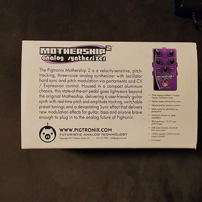 Pigtronix Mothership 2 Analog Synthesizer Mint w/ Box and Docs Free Shipping! image 6