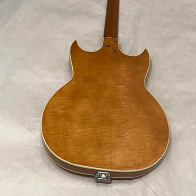 Airline Barney Kessel Swingmaster P-5 Hollowbody Electric Guitar 1960"s Natural image 3