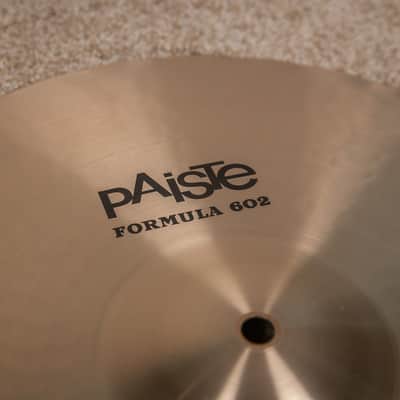 Paiste 15" Formula 602 Sound Edge Hi Hat Cymbals 1090g 1251g image 6