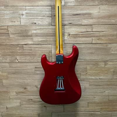 Squier Classic Vibe 50’s FSR Stratocaster - Candy Apple Red w/matching headstock -Upgraded tuners and pickups + sc image 11