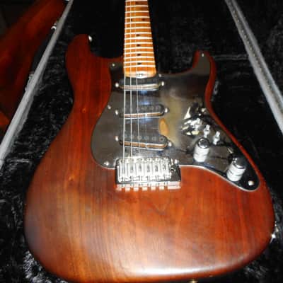 Schecter Van Nuys Dream Machine Exotic 1982  - Walnut  Natural Exotic Woods 8.5 lbs image 1