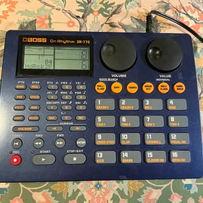 Boss DR-770 Dr. Rhythm 1999 - 2004 - Blue