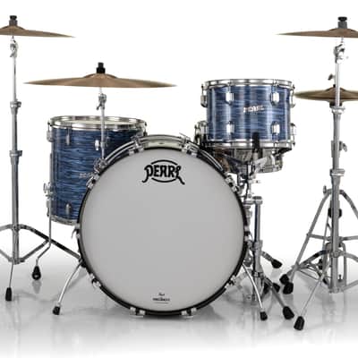 Pearl President Deluxe Ocean Ripple 3pc Shell Pack 24x14 13x9 16x16 Drums | Authorized Dealer image 15