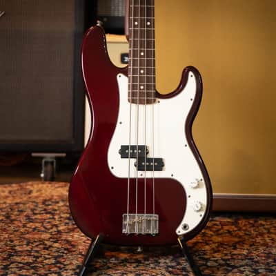 Fender Standard Precision Bass with Rosewood Fretboard 2000 - Midnight Wine (MIM) image 1