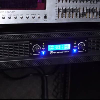 Rockville RPA14 7000 Watt Peak / 2000w RMS 2 Channel Power Amplifier Pro/DJ Amp image 6