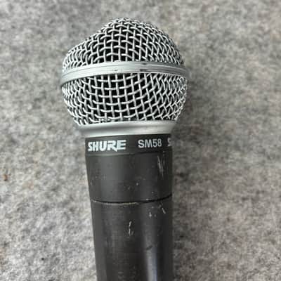 Shure SM58 Handheld Cardioid Dynamic Microphone 1984 - Present - Black image 2