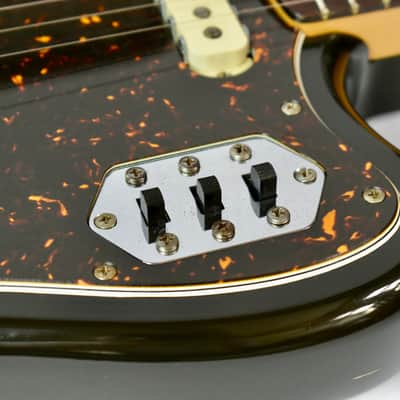 1990 Fender Japan I-Serial (JG66-70) Jaguar 3-Tone Sunburst, All Original, MIJ, FujiGen, Offset image 13