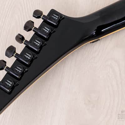 2002 Jackson Stars Soloist SL-J2 Neck Through Guitar Black w/ Seymour Duncan, Floyd Rose & Case image 5