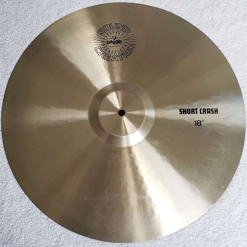 Paiste 18" Sound Creation Short Crash Cymbal image 1
