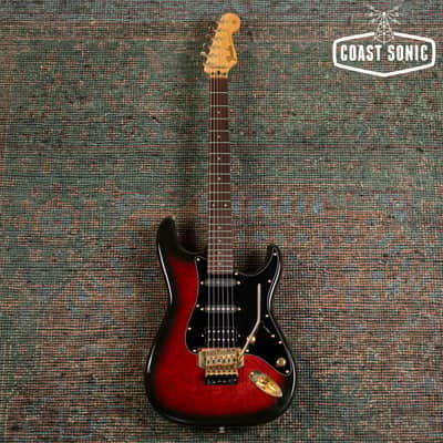 1988 Fender Stratocaster STR-75 Floyd Rose Made in Japan image 2
