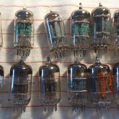 Various 13 Preamp Tube Lot image 1