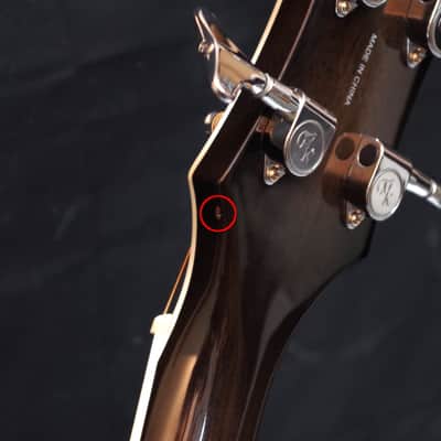 MICHAEL KELLY Dragonfly 4-string acoustic BASS guitar NEW w/ Case - Smokeburst - B-stock image 9