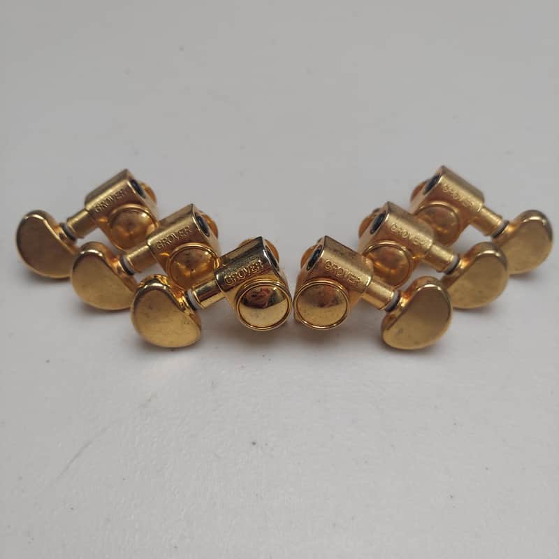 2000's Grover Aged 3x3 Rotomatic Tuners (T-344) image 1