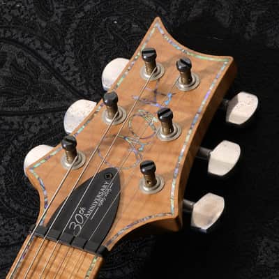 Paul Reed Smith (PRS) 2015 30th Anniversary Custom 24 Artist Package Black Gold Burst Pattern Thin Neck [223425] (09/07) image 12