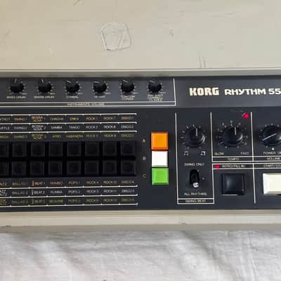 Korg Rhythm 55 KR-55 Vintage Rhythm Box analog Drum Machine Bild 3