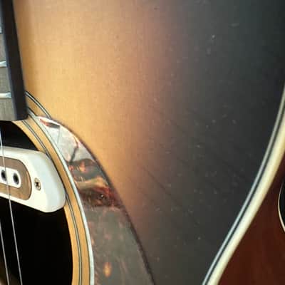 Guild Westerly Collection M-240E Troubadour (vintage sunburst) with strap & gigbag image 5