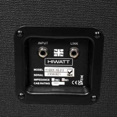 Hiwatt - High-Gain HG212 8ohm 2x12" 150W Guitar Amplifier Extension Cabinet - w/Jensen Tornado Special Edition Speaker Installed USED image 5