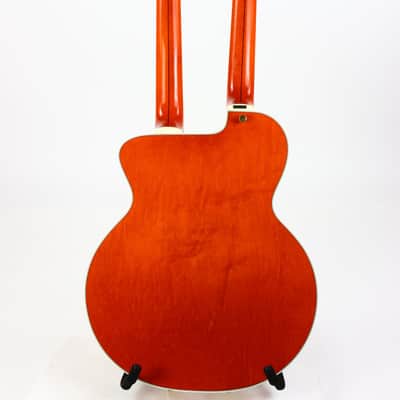 Gretsch G6120-6/12 Chet Atkins Nashville Double Neck Guitar MIJ Made In Japan Orange Rare! c 1997 image 9