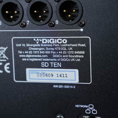 DiGiCo SD10 Digital Mixing Console w/ Waves Card, ST Optical & Road Case CG00Q7W *ASK FOR SHIPPING* image 22