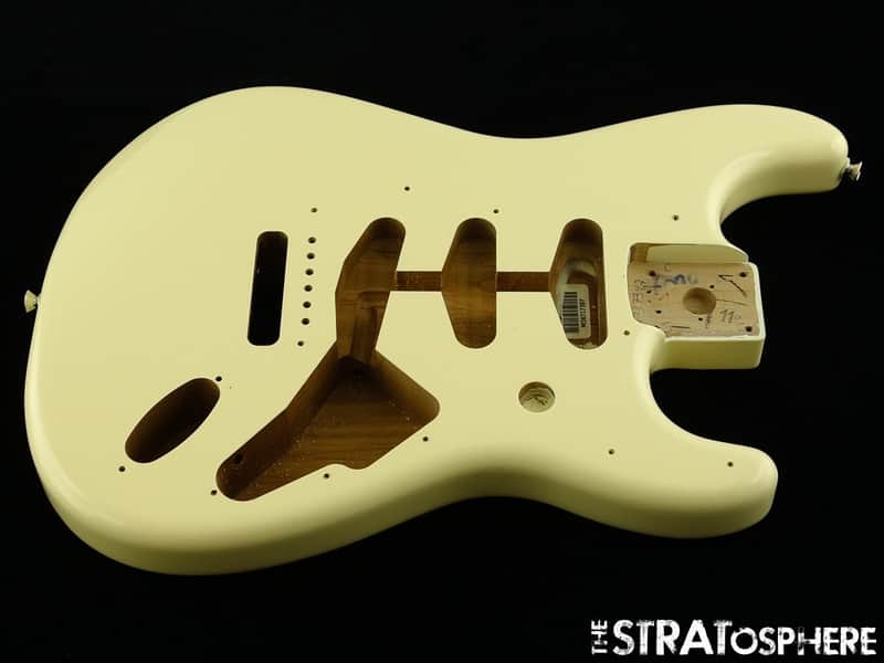 Fender Vintera III Late 60s Stratocaster Strat BODY Olympic White image 1