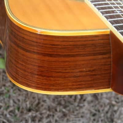 1975 Takamine Elite Doc Watson TW-30G Natural+retro case image 14