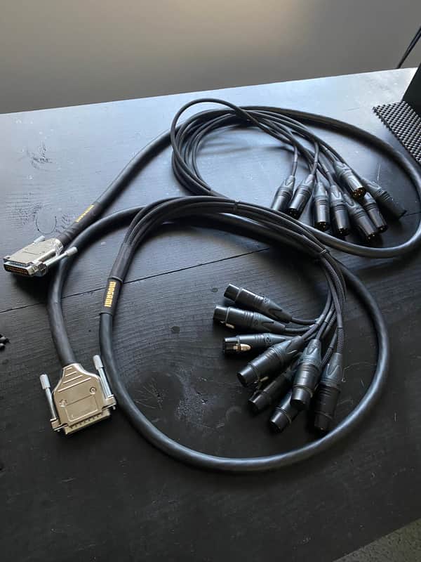 Mogami Gold DB25-XLRF-05 DB25 to XLR Female - 5' 2010s - Standard