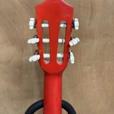 Martin Smith W-34-RD-PK 34 inch 1/2 Size Classical Guitar - Red #465 image 13